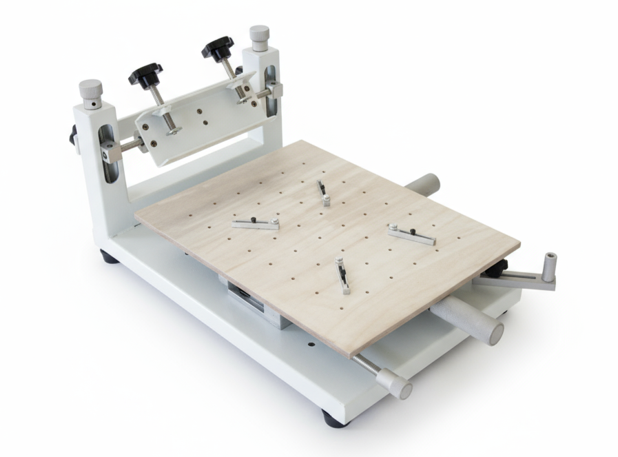 Manual Solder Paste Printer EMS 3040 MP for PCB Assembly