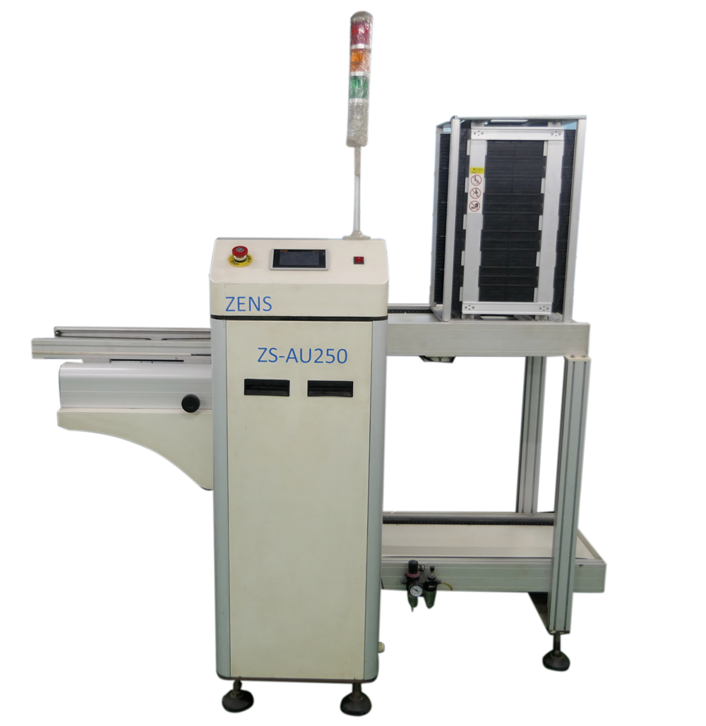 High-precision ET 250UL PCB Magazine Unloader with touchscreen control and aluminum alloy frame